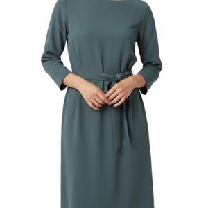 H&M Long Sleeve Teal Dress